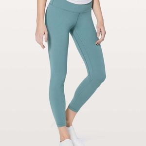 Lululemon Align Leggings Mystic Green Sz 12 @ 28" inseam